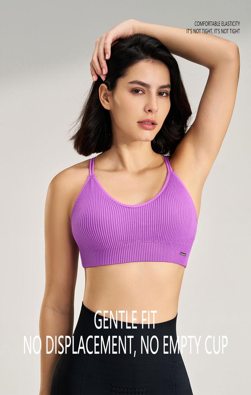 Product Introduction of Non-steel ring beautiful back breathable underwear large size sports bra yoga shockproof vest 13