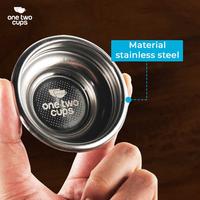 Gambar USEA x One Two Cups | Filter Basket Portafilter Non-Pressurize Single Wall 58mm - Y58 - Silver, 2 Cup dari Usea Official Store Kota Administrasi Jakarta Barat 3 Tokopedia