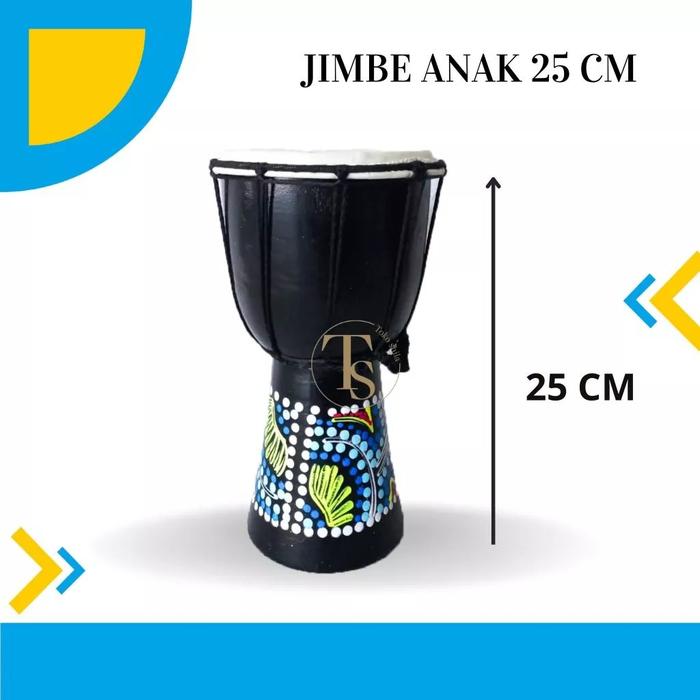 Gambar gendang anak djime gendang anak murah ukuran 25 cm alat musik tradisional dari Al Madinah Percussion Kab. Gresik Tokopedia