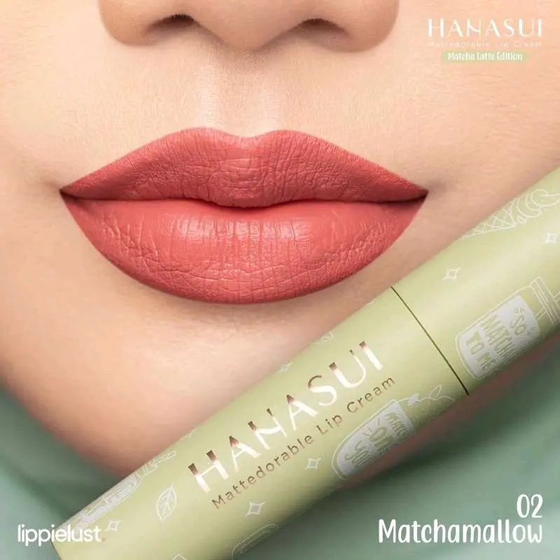 HANASUI LIP CREAM EDITION MATCHA 4