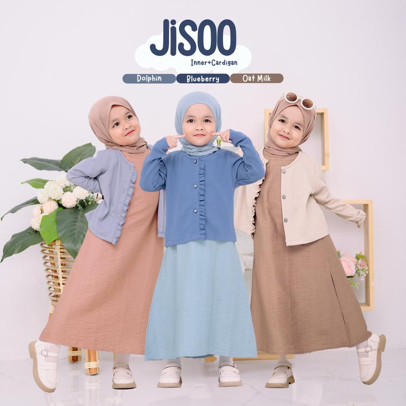 JISOO Inner & Cardigan | Inner anak | Cardigan Anak | One se - Shop ...