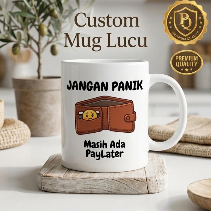 Jual Mug Lucu Keramik Premium | Custom Tulisan L…