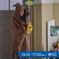 Gambar IKEA SKOGSDUVA Handuk Dengan Penutup Kepala Bentuk Lynx/Cokelat 70x140cm Anak dari IKEA Indonesia Kota Administrasi Jakarta Timur 1 Tokopedia