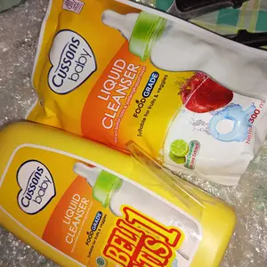 Cussons Baby Liquid Cleanser - Pembersih Botol Bayi 450ml + FREE 300ml