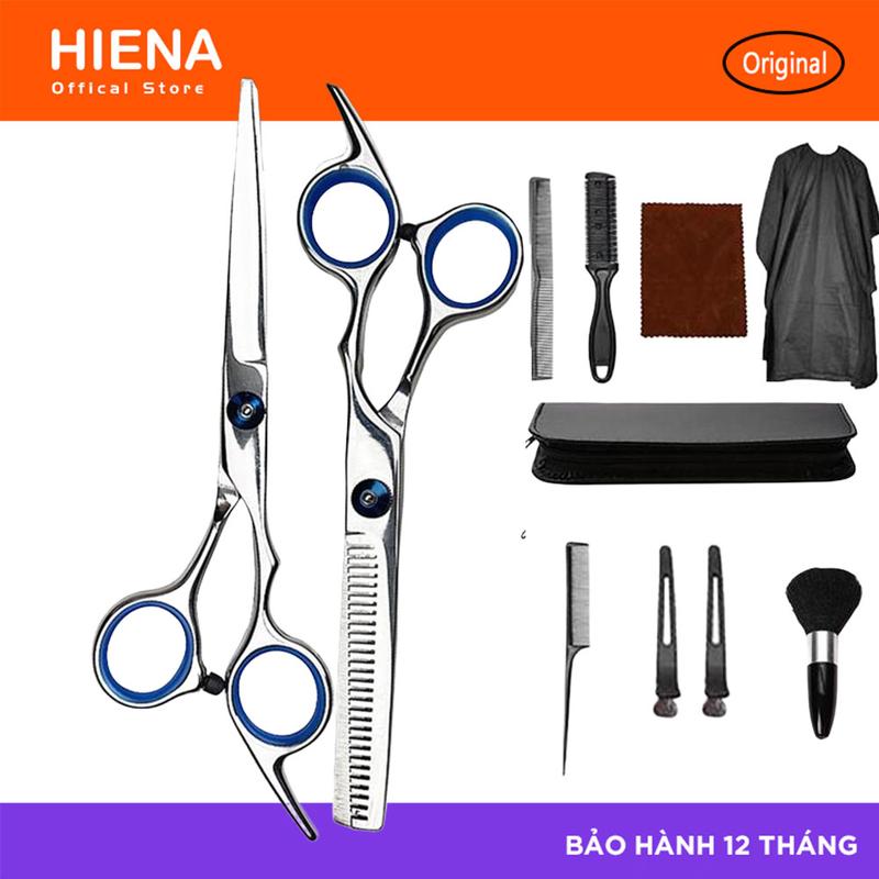   Combo 11 món  Bộ kéo cắt tóc tỉa tóc nhập khẩu chất lượng cao dùng cho salon tóc chuyên nghiệp cắt tóc gia đình 