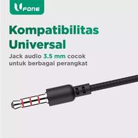Gambar Ufone WG01 Earphone Wired In Ear Ergonomic Design Headset Kabel dari MMCROXY Kota Administrasi Jakarta Pusat 3 Tokopedia