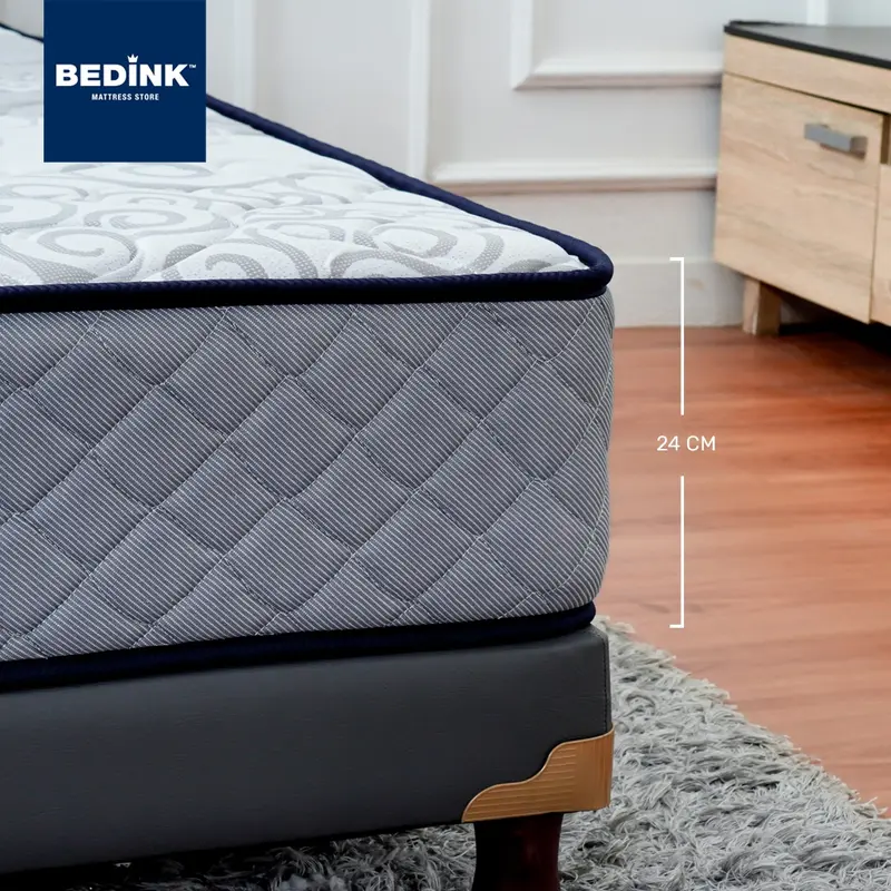 BEDINK Kasur Springbed Ezio - Mattress Only Busa Furniture Tebal 24cm 90x200 sd 200x200 premium 4