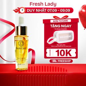 Tinh Chất Nhân Sâm Fresh Lady Hỗ Trợ Cải Thiện Nếp Nhăn, Hỗ Trợ Mờ Thâm Nám, Ngừa Lão Hóa  - 15ml