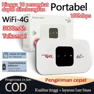 Speng Modem WIFI Mifi All Operator 4g Mudah Dibawa USB 500Mbps 4g Portable Mobile WiFi Portable Semua Operator LTE Modem Kecepatan