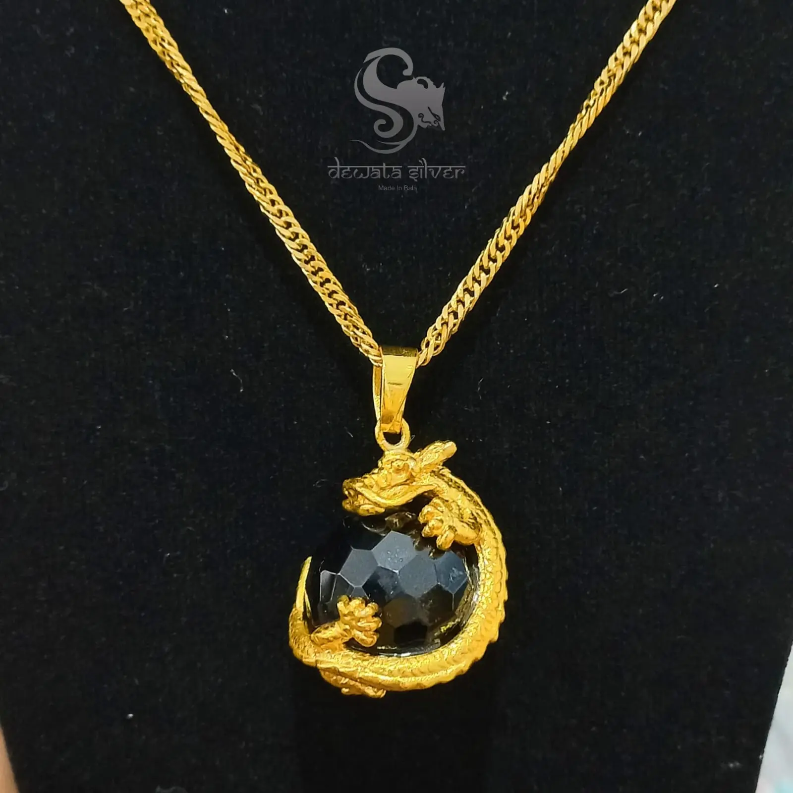 KALUNG NAGARAJA BLACK ONIX ORIGINAL by DEWATA SILVER BALI AURA