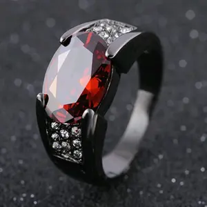 Cincin Merah Rubby Kualitas Import High Quality.