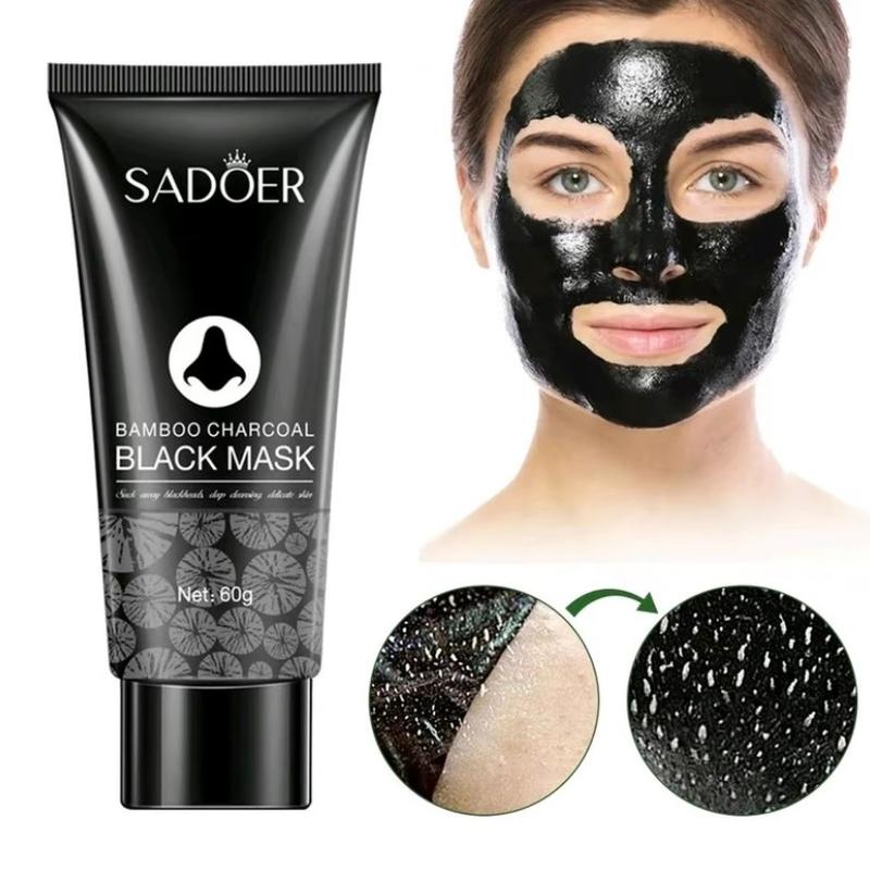 MASKER KOMEDO SADOER BLACK MASK CHARCOAL// MASKER WAJAH 1