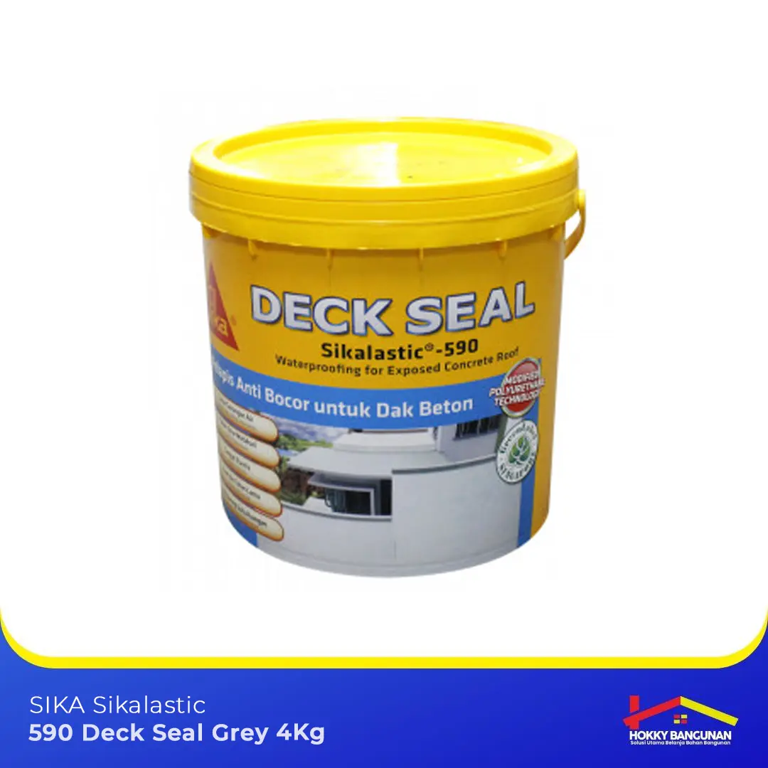 SIKA Sikalastic 590 Deck Seal Grey 4Kg