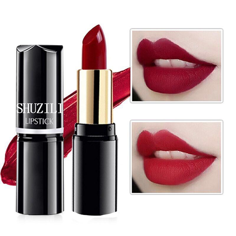 Product Introduction of Round tube lipstick lipstick moisturizing models moisturizing easy to color not easy to fall cosmetics Gloss Lipgloss Makeup Glossy 8