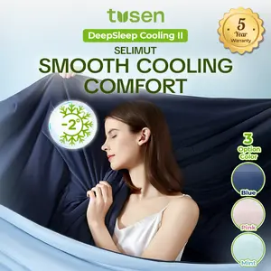 TUSEN DeepSleep Cooling ll  Soft Quilt Selimut Premium Dua Sensasi Dingin & Hangat 3 Lapis 100GSM - TUQ02 - 2