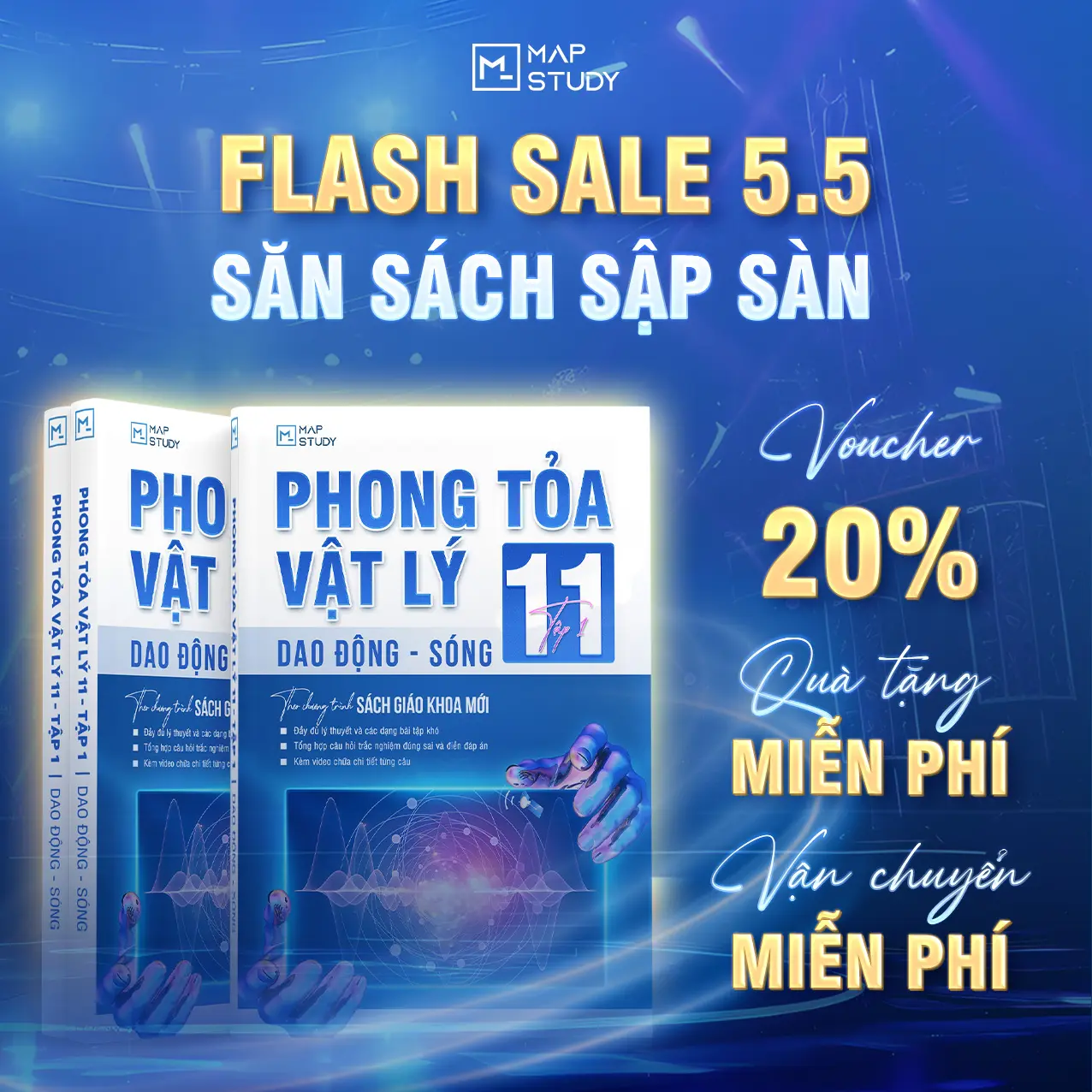 [2k8 Chương Trình Mới] Sách Phong Tỏa Vật Lý 11 Tập 1 - Vũ Ngọc Anh, Trần Quốc Tuấn, Đinh Hoàng Tùng