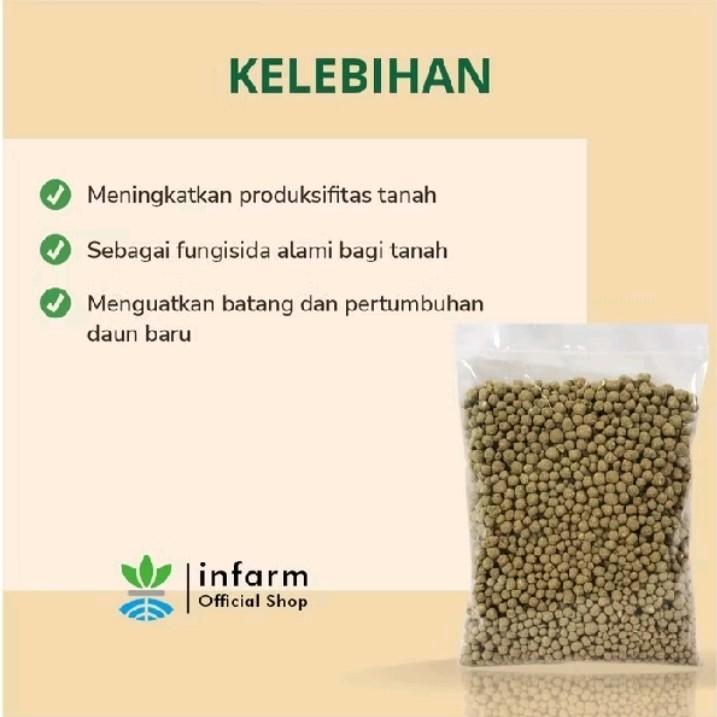Infarm - Pupuk Organik Guano Berbagai Ukuran Pupuk Penyubur Tanah Media Tanam 1