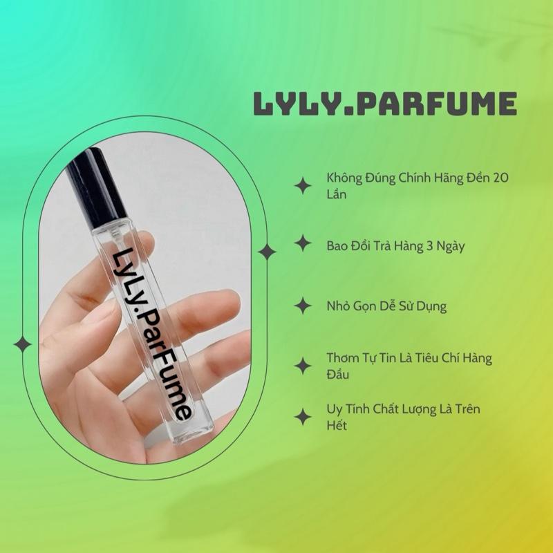 Nước Hoa Nam Lê Meo Đen Ngọt Trầm Ấm Bad Boy Quyến Rũ Vanni Quế Hoa Lavender Chiết 10ml Chai Thuỷ Tinh Trắng
