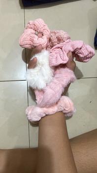 Product Review of ED - 7PCS / SET IKAT RAMBUT SCRUNCHIE CEPOL / KUNCIRAN RAMBUT SCRUNCHIE BULU SET from u**7 1