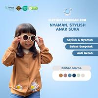 Gambar Elephas Baby Cardigan Zoo Series - Jaket Cardigan Anak  Premium Bahan Baby Terry Lembut Tidak Panas Ada Ukuran Anak Unisex 1-6thn - Brown Cat, S dari elephas.id Kab. Bandung 1 Tokopedia