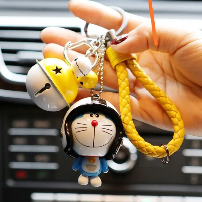 KEYCHAIN DORAEMON _ GANTUNGAN KUNCI DORAEMON HELM LONCENG BESAR KECIL PROMO