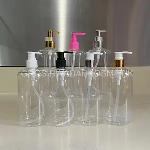 Botol PET 500ml Pump / BR 500ml Tutup SPRAY / Botol Pump 500ml