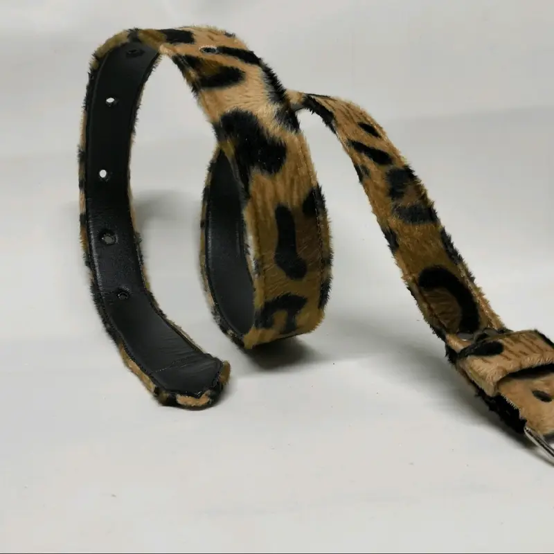 belt leopard sabuk pria wanita motif macan ikat pinggang pria motif leopard gesper skena termurah 4