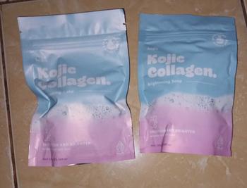 Product Review of [DAPAT 2] Kojis KOJIC Collagen Brightening Soap 90Gr COD  Bunga Hitam Kotoran Membersihkan Mencerahkan FAFF from u**8 2