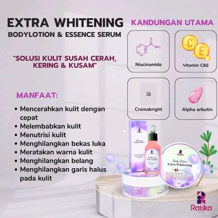 Ratika | Body Lotion Extra Whitening | With 18 Active Ingredients | 5