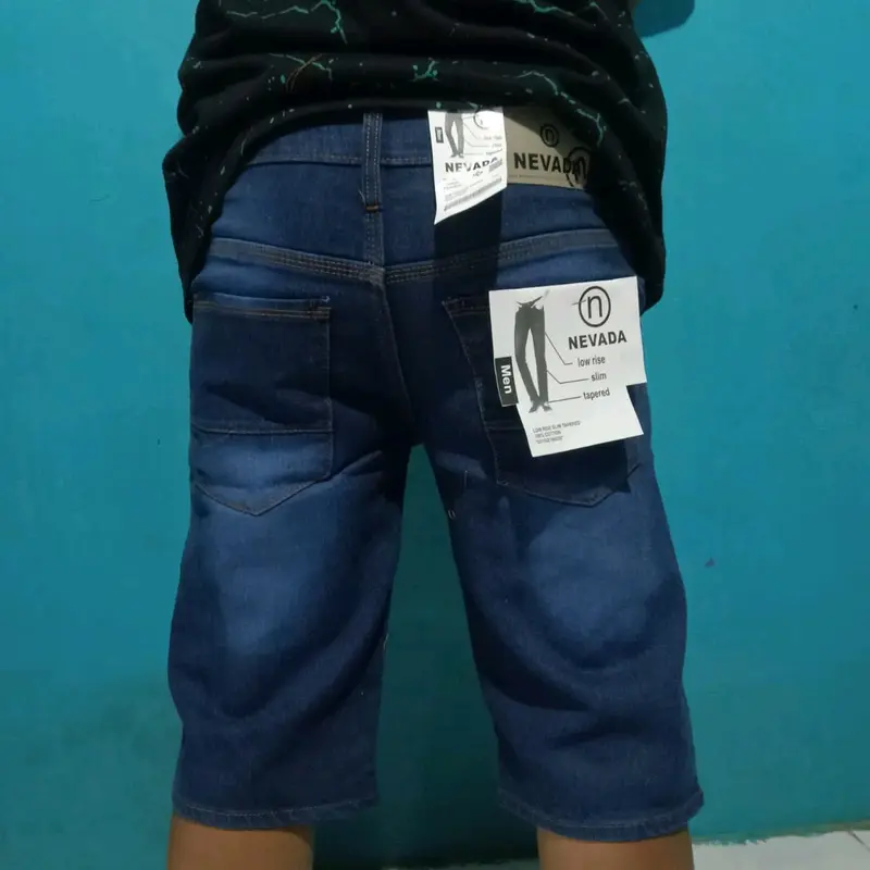 JAZZ.Store.Celana jeans pendek pria dewasa.jeans strit melar Nyaman 1