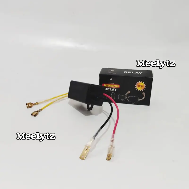 RELAY KLAKSON DC 12volt  Putus Putus  setelan Universal 3