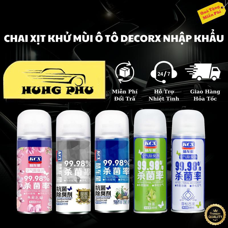Chai xịt khử mùi diệt khuẩn xe ô tô hương thơm nước hoa cao cấp loại bỏ mùi nội thất xe 1