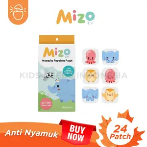 Mizo Mosquito Repellent Patch Sticker Anti Nyamuk Bayi 24 pcs