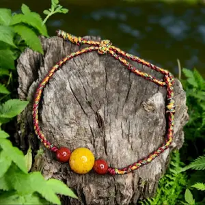 Gelang HQ Raw Realgar and Cinnabar