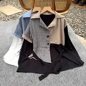 Dainik Shirt - Ukuran S M L XL XXL 3XL 5L - Kemeja Wanita Jumbo - Atasan Jumbo - Kemeja Waniita Big Size