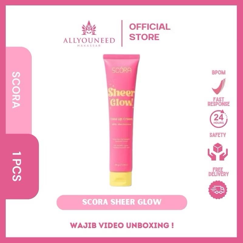 SCORA Sheer Glow Tone Up Cream 0