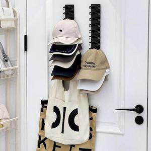 Estante para almacenar gorras de béisbol, soporte para sombreros montado en la pared, estante de exhibición para almacenar sombreros de varios niveles