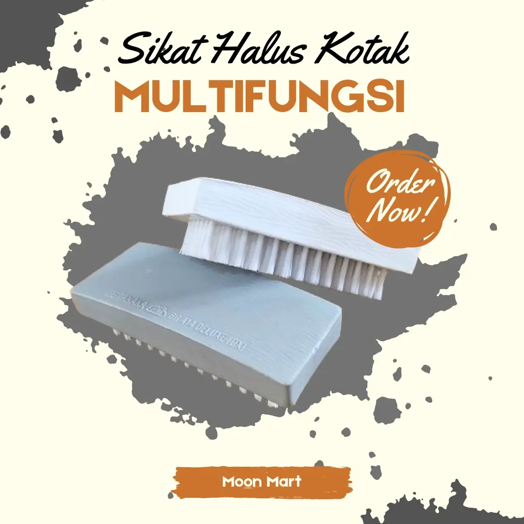 MoonMart - Sikat Cuci Halus Serbaguna Multifungsi / Sikat baju / Sikat Sepatu / Sikat Dapur