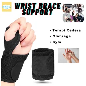 Deker Pelindung Pergelangan Tangan Wrist Brace Splint Orthoic Support Set Pria CTS Carpal Tunnel Outdoor