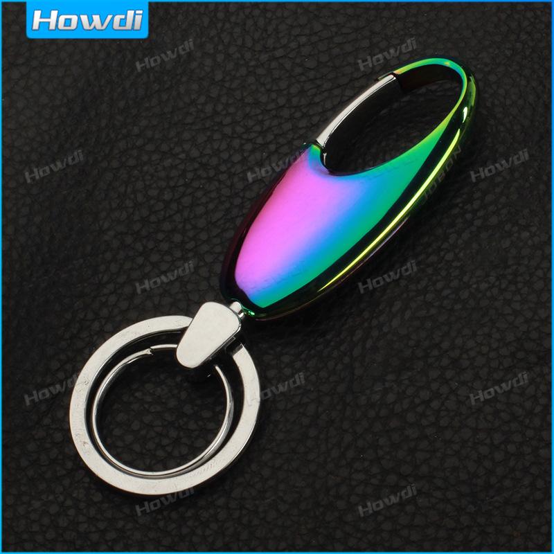 【Colorful Water-drop】High-end Stainless steel Key Holder keychain with logo for Toyota 1