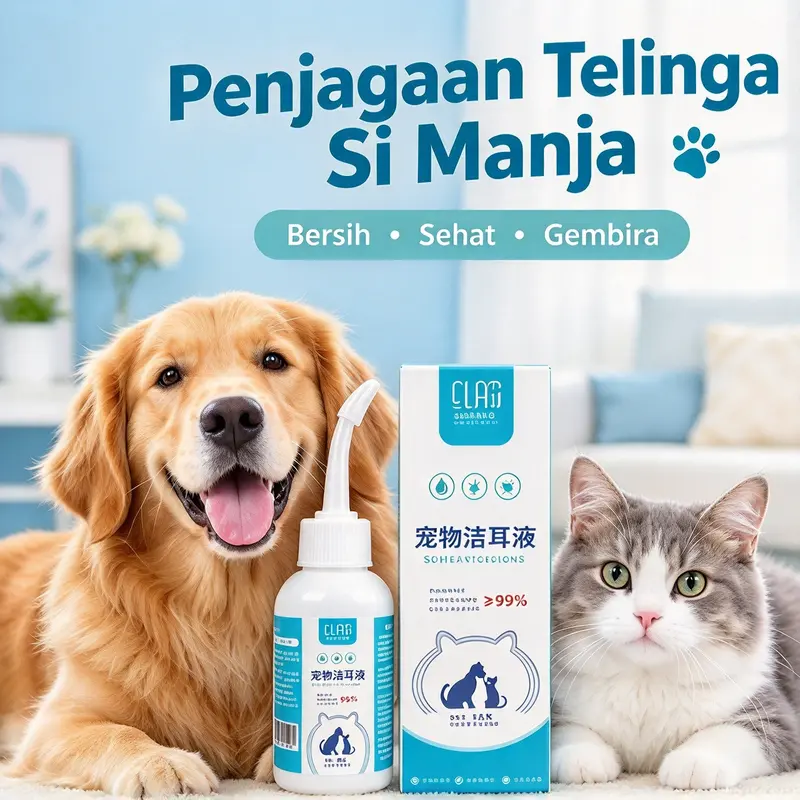 Pet Ear Cleaning Liquid Foto 1