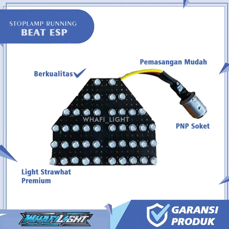 Stoplamp Running Beat Esp 2016/2019 - 8 Mode Otomatis (PNP)