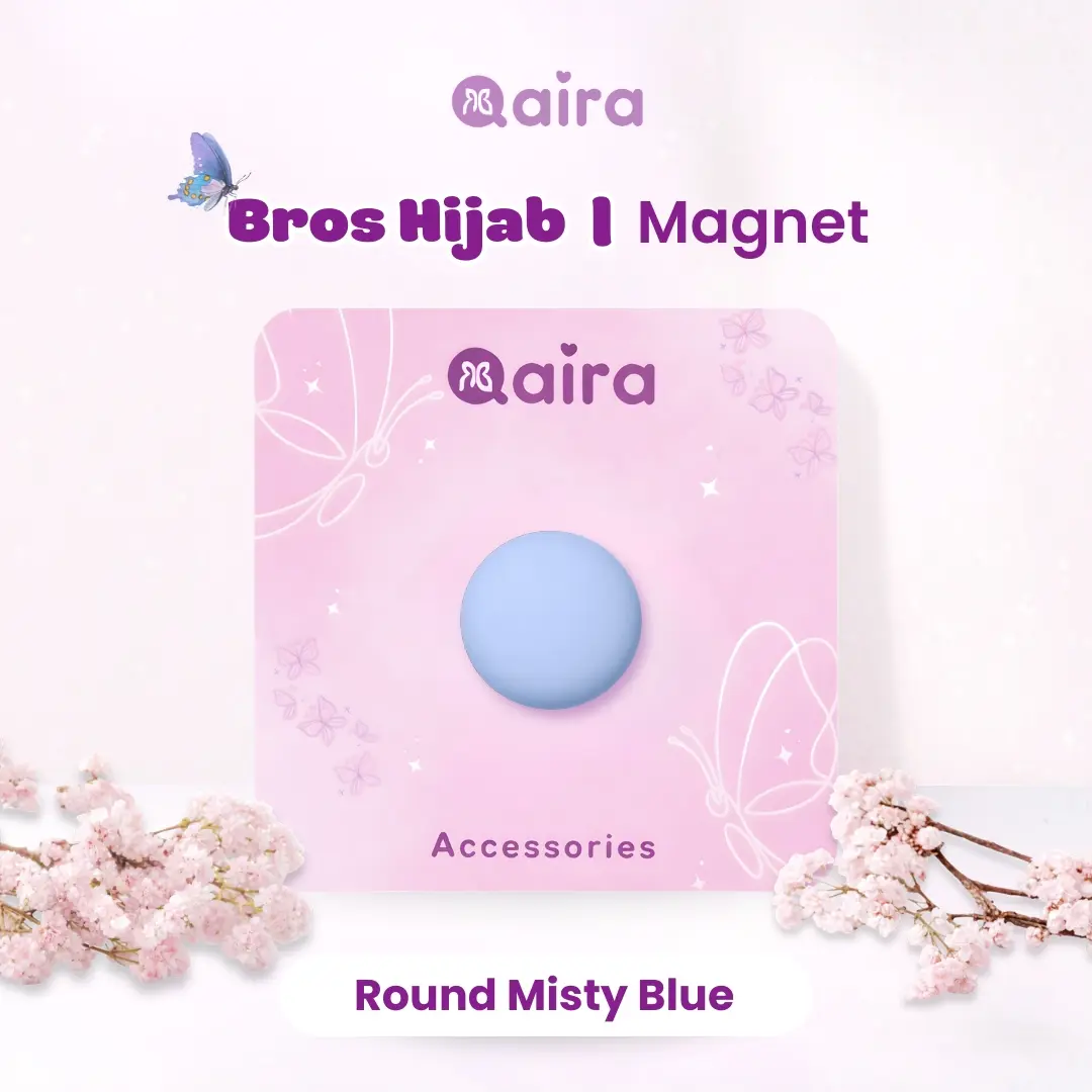 Round Misty Blue