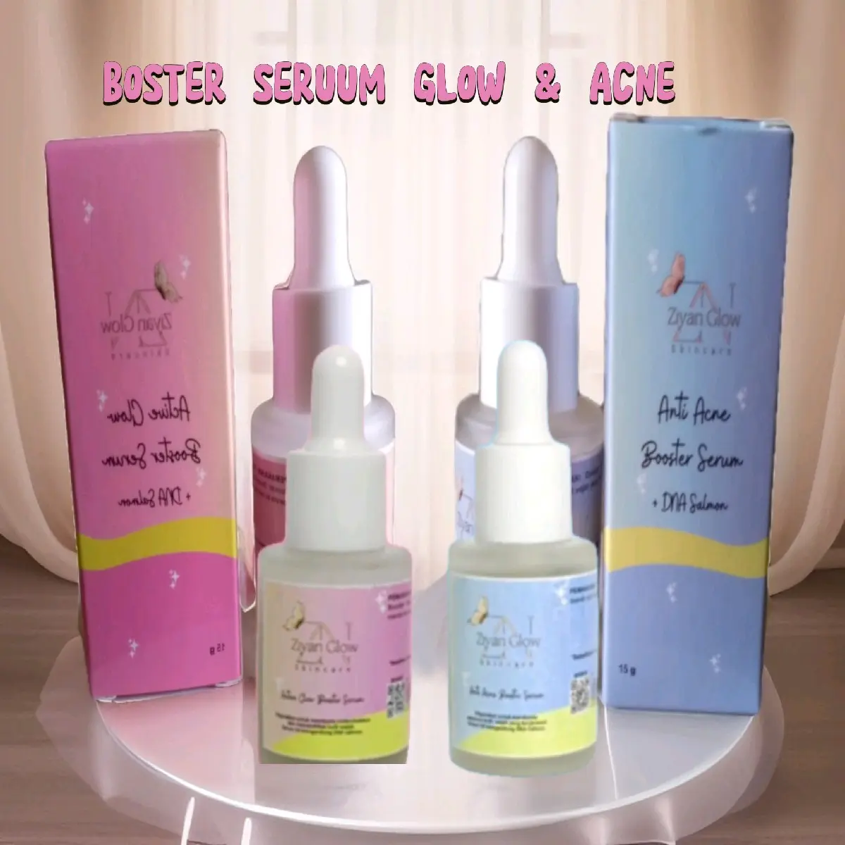 SERUUM ZIYAN GLOW SKINCARE DNA SALMON