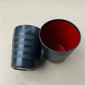 Gelas Plastik 6pcs Gelas Minum Gelas Cantik Gelas Es Gelas Ramen Polos BC853 BLACKCO Mug Minum Minuman