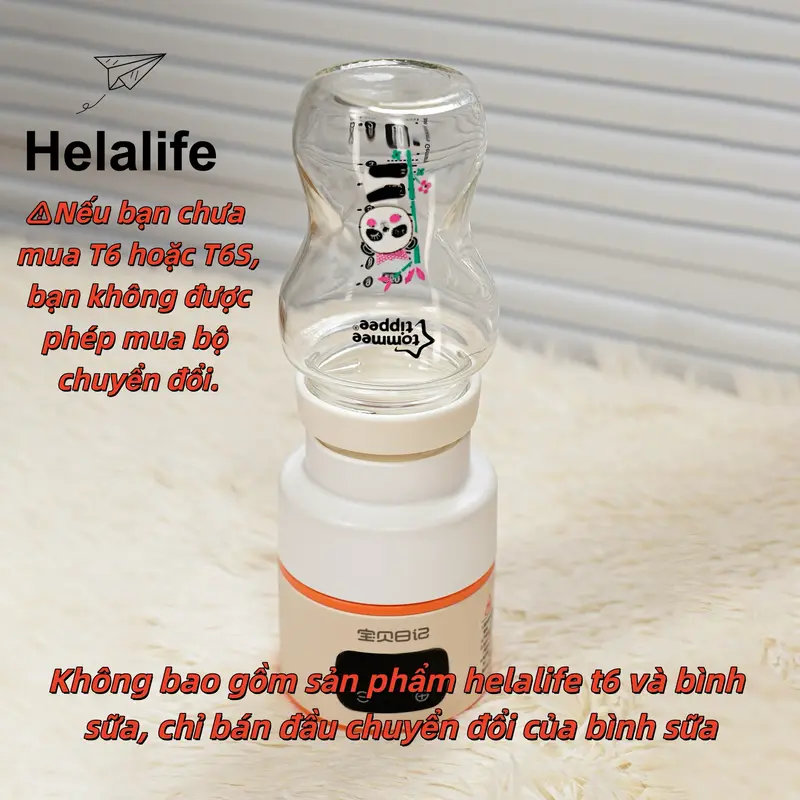 Bộ chuyển đổi chai phụ kiện, Helalife, T6 4