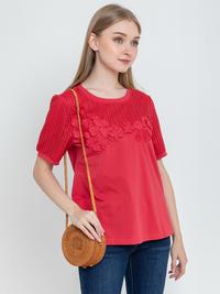 Gambar SISTER'S Blouse - Blus Atasan Wanita Kaos Bordir Y9456 (ZE) - Merah, M (T2) dari Sisters Fashion Group Kota Administrasi Jakarta Utara 4 Tokopedia