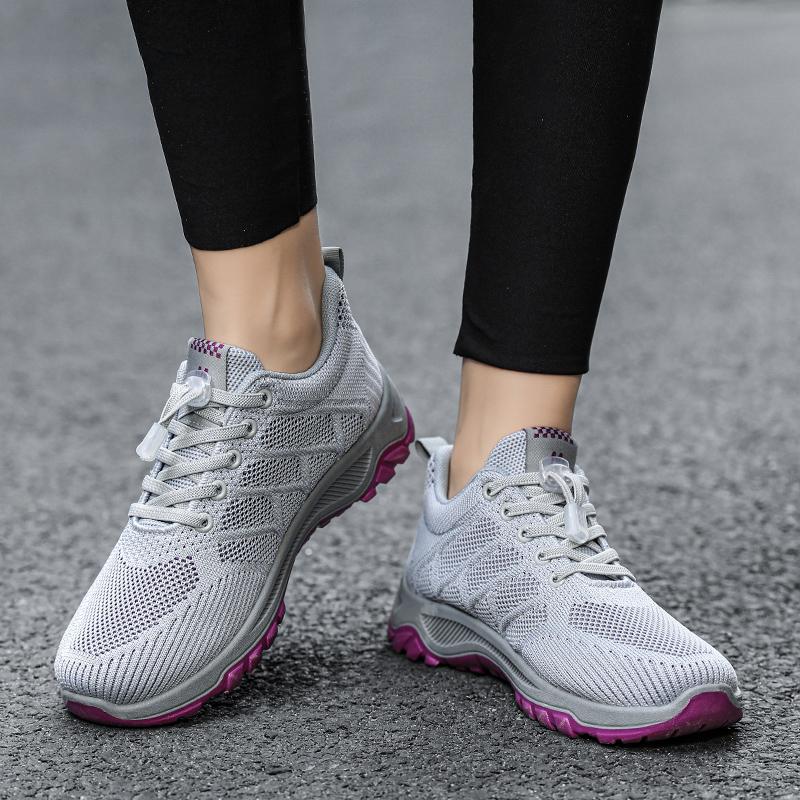 Sepatu Wanita Dewasa Terbaru Sepatu Sneakers Wanita.Sepatu Olahraga Wanita Bernapas.Sepatu Jalan Santai  Casual  Shoes Running Sport 3