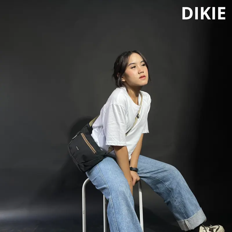 Pushop Authentic - Tas Selempang Pria Wanita Slingbag Casual Trendy Dikie 6