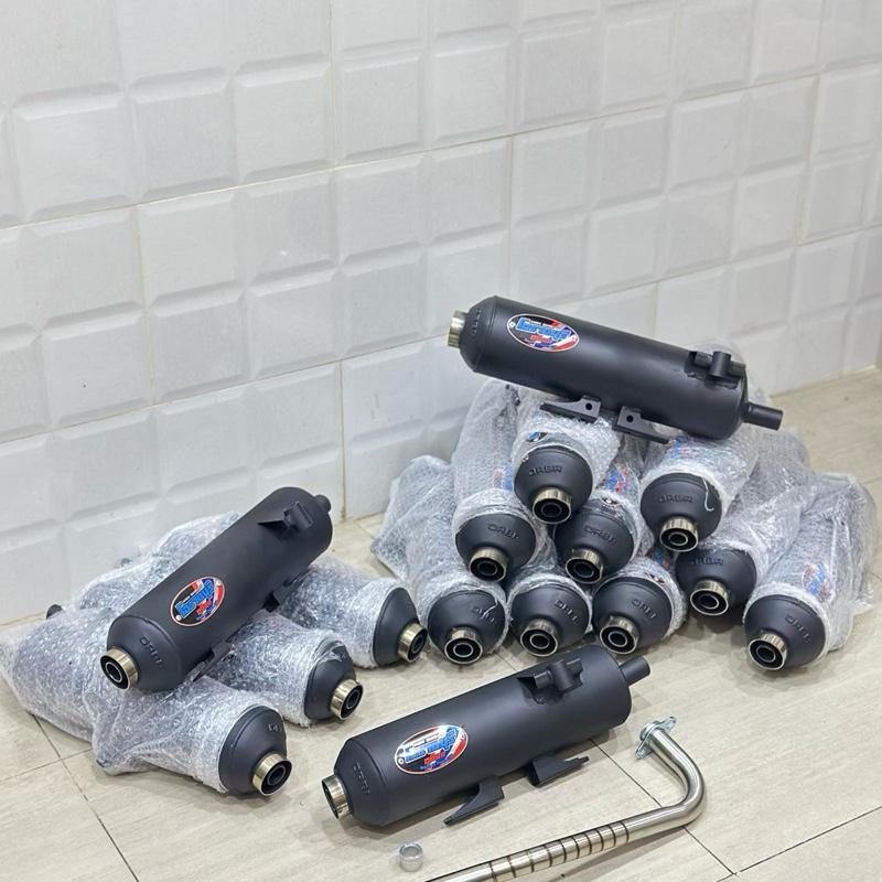 ORBR Pô Tem Thái Xanh Mới - Âm Thanh Lực Ấm - Sản Phẩm Giá Rẻ - Kèm Cổ Pô - Xuất Xứ Việt Nam - Mới 100% - Phù Hợp Vision & AB2013-2022 & VARIO SH